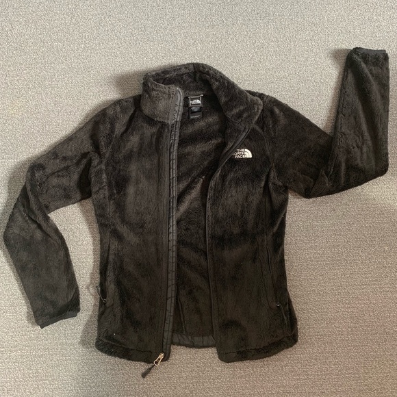 women's furry fleece full zip